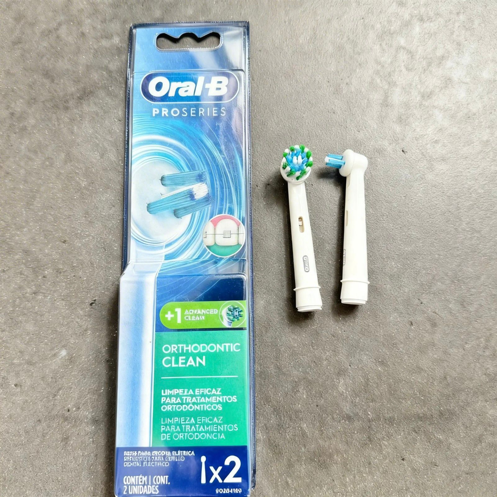oral b aufsteckbürsten aufbewahrung Oral-B ProSeries Orthodontic Clean Aufsteckbürsten (2er Pack) – Dr. Stil Dental-Shop