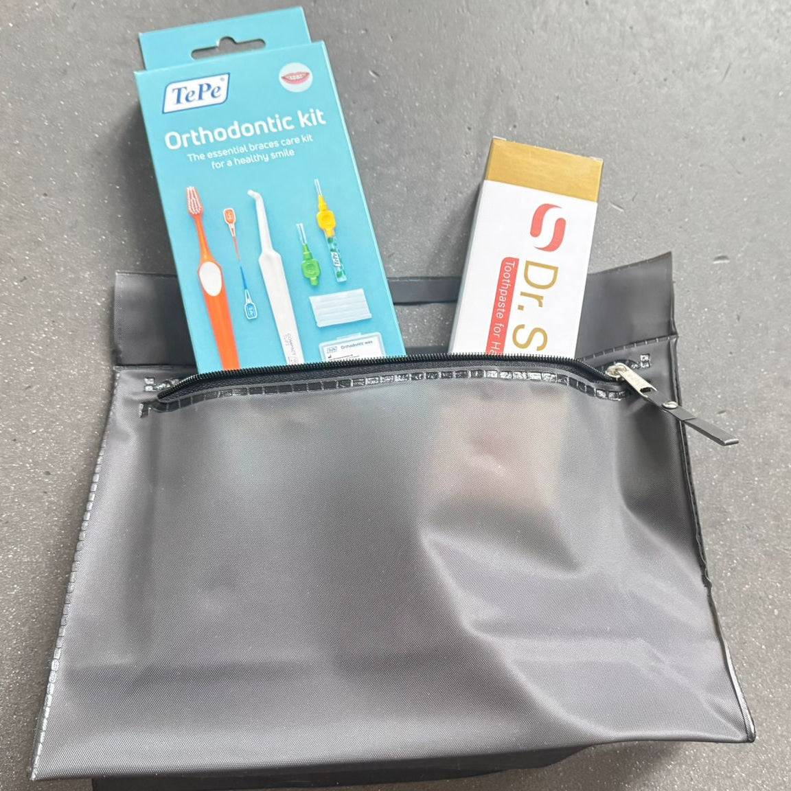 Happy Teeth Starter Set für feste Zahnspangen