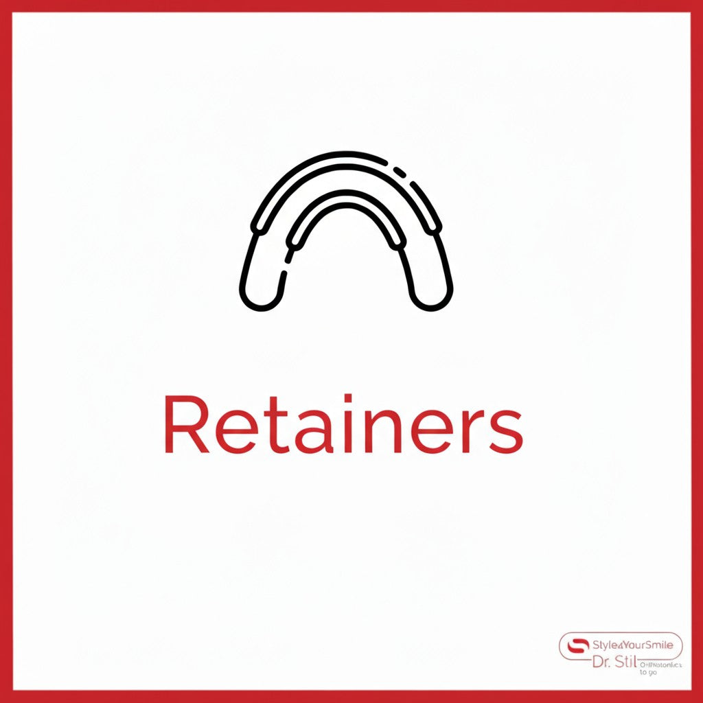 Retainers Dr. Stil - für Ober- oder Unterkiefer