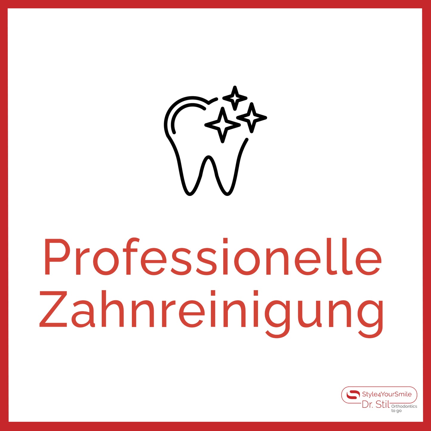 Professionelle Zahnreinigung "Happy Teeth" für Kinder und Erwachsene