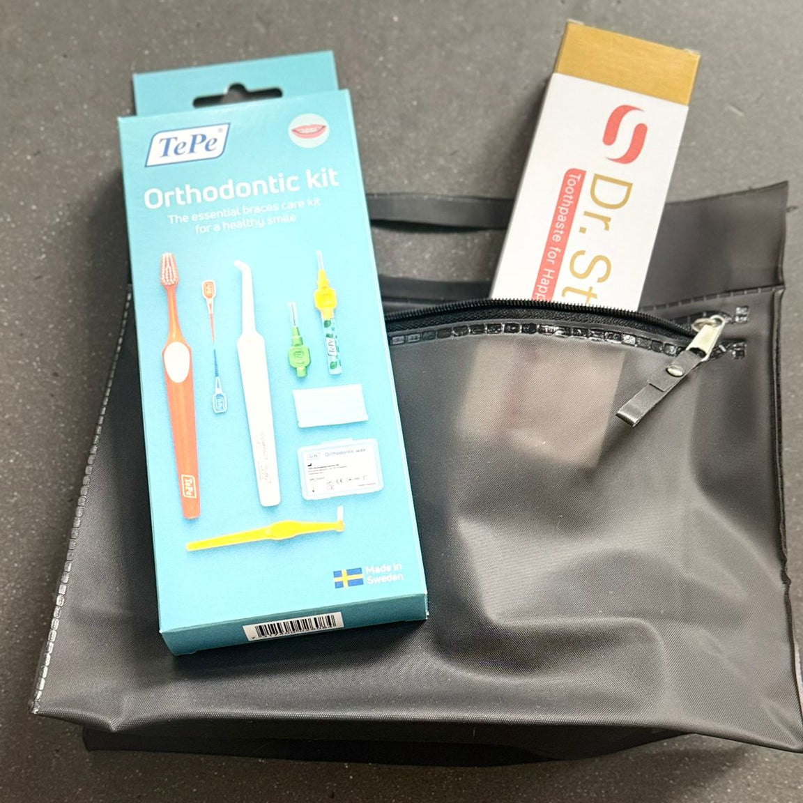 Happy Teeth Starter Set für feste Zahnspangen