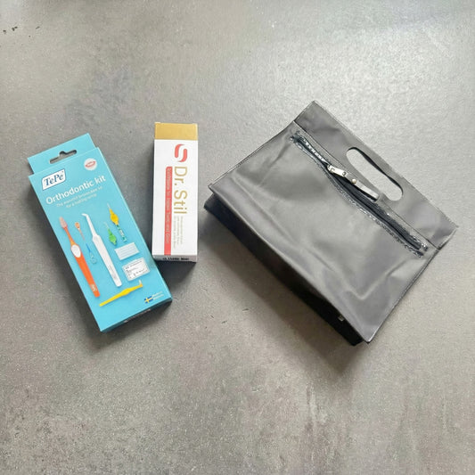 Happy Teeth Starter Set für feste Zahnspangen